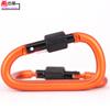 Cerradura de arenado Hebrew 8#D 80*45*7.4mm cerradura roscada gancho de resorte de seguridad color negro pistola accesorios para exteriores