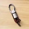Cuerda Trenzada Simple con Hebilla de Pico de Águila Grabada con Láser Colgante Llavero de Coche Llavero Creativo con Hebilla de Herradura Venta al por Mayor