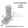 Accesorios para Perfiles de Aluminio Estándar Nacional Europeo Acero al Carbono 20203030404045 Aleación de Zinc Conector de Ranura en Ángulo Recto Oculto