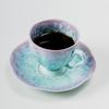 Caneca de Café de Lingote com Esmalte Cristalizado em Forno Caneca de Cerâmica Caneca de Chá Conjunto de Xícara e Pires para Chá da Tarde em Casa ou no Escritório