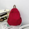 Bolsa escolar feminina ins estilo retrô Mori mochila de lona japonês Harajuku estudante do ensino médio simples mochila all-match