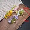 Conjunto de Grampos de Osmanthus para o Festival do Meio Outono: Coroa de Cabelo, Presilha de Cabelo, Grampo de Flor Hanfu, Adorno de Cabeça Retrô da Dinastia Ming, Conjunto Completo