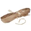 Cuerda de papel de paja de rafia en existencia, cuerda de papel de color con flores para regalo, embalaje de regalo, cuerda de encuadernación, cuerda de papel plana, té especial, protección del medio ambiente.