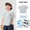 Polo Europeo para Niños Manga Corta Camiseta de Verano 2026 Ropa Nueva para Niños Niños Pequeños Verano Media Manga Moderno