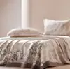 Tapete de Fibra de Bambu Lyocell Tencel Luxo Leve Alto Padrão Verão Fresco Lençol de Cama Tapete Macio Tapete com Ar Condicionado Lavável à Máquina