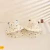 Sombrero de Sol para Bebé Primavera y Verano Nuevo Lindo Estampado de Oso Sombrero de Pescador para Niño Lindo Versátil Sombrero de Sol para Niña