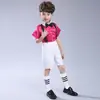 Traje de Coro Infantil 1 de Junio Pantalones con Tirantes para Niño Traje de Vestido con Lentejuelas Traje de Recitación de Poesía Infantil