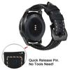 Para Samsung Watch 4 Watch 3 Huawei GT3 Correa de piel de vaca esmerilada Jiaming Venu Correa de cuero de caballo loco