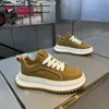 2026 Novos Tênis Casuais Masculinos com Solado Grosso Moda Color Block Cano Baixo Board Shoes Aumenta Altura Versátil Esportivos Tendência Fabricante Em Estoque