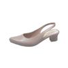 Zapatos de Tacón Alto para Mujer 2025 Primavera y Verano Nuevos Zapatos de Tacón Alto de Punta para Mujer con Tacones de Aguja y Sandalias Traseras Vacías Venta al por Mayor