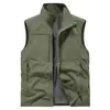 Venda Direta de Fábrica Colete Masculino Primavera e Outono Roupa de Trabalho Multibolsos Tamanho Grande Colete Impermeável Secagem Rápida Colete para Pesca Esportiva