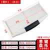 Escritorio para Computadora Cajón para Teclado con Riel Deslizante Acero Laminado en Frío Estante para Teclado Soporte para Teclado Riel Inferior de Dos Secciones