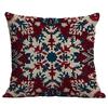 Funda de almohada estampada estilo bordado de imitación estilo nacional bohemio transfronteriza funda de almohada para el hogar al por mayor