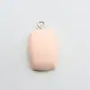 Chaveiro Brincadeira de Comida Simulação Nova Transfronteiriça Pão no Vapor Bolo Arco-Íris Brincos Acessórios de Resina DIY Feitos à Mão
