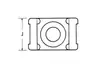 Soporte Reyetec Montado con Tornillo 151-30607 Ctm3-Pa66-Wh Ctm3-Pa66-Wh