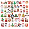 Nueva Serie de Decoración para Fiesta Navideña Mini Muñeco de Nieve, Anciano, Reno, Árbol de Navidad Globos de Papel de Aluminio Serie Navideña