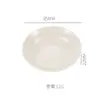[Saída de fábrica] Palha de trigo Frutas domésticas Prato grande resistente a gotas Simples estilo japonês Micro-ondas Prato Redondo