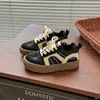 Tênis de Skate Infantil Tênis Esportivo Feminino Tênis de Cano Baixo Masculino Solado Macio Casual Tênis de Treino Alemão Tênis de Algodão de Duas Camadas Tênis Casuais Versáteis