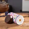 Nueva Taza Energética de Cerámica Esmaltada Jingdezhen con Revestimiento, Estilo de Corte, Gran Capacidad, Calentador de Manos, Taza de Mano con Doble Pared de Aislamiento Térmico