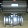 Válvula de Bola Neumática de Acero Inoxidable JLQ641F-16-25P RYZSHO-16-304-316l-321-2205