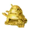 Trompete de Latão Tartaruga Dragão Mãe Tartaruga Dragão Terceira Geração Tartaruga Artesanato de Latão Enfeites Artesanato