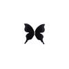 Pin de mariposa para cortina nuevo de tres capas de tul de diamante material diy para cortina accesorios decoración