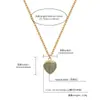 Colgante de cristal natural ágata amor transfronterizo colgante colgante cabeza chapada piedra natural collar piedra cristal al por mayor