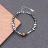 Pulsera de Bambú de Acero Titanio para Hombre Pulsera de Diseño Nicho de Sentido de Alta Gama Pulsera de Altura para Estudiantes Pulsera para Parejas Accesorios