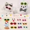Yiwu Fuente de Artículos Soporta Dropshipping Resina Dibujos Animados Gafas de Sol Peculiares Parches Joyería Hecha a Mano DIY Accesorios Materiales en Stock