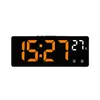 Reloj Digital Multifuncional Creativo, Reloj Simple de Pantalla Grande, Múltiples Despertadores, Reloj de Mesita de Noche para Estudiantes, Venta Directa de Fábrica 6631