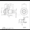 Aplicable a bloqueo del tapón de drenaje del cárter de emgrand 1056000600-01 M12x1.25mm tornillo de vaciado de aceite