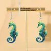 Decoraciones de Serie de Animales Coloridos Acrílico Pendientes Nuevos Regalos Regalo Transfronterizo Pendientes Acrílicos 2D Superficie Plana