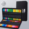 Caneta de Aquarela Ponta Dupla Transfronteiriça Pintura Artística Linha de Gancho Caneta Marcadora Colorida Ecológica Grafite Infantil Conjunto de Pincéis de Ponta Macia