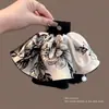Pinza de Tiburón Retro de Moda Pinza de Garra Triangular de Lujo Exquisito Pinza para el Cabello Estilo Coreano Parte Posterior de la Cabeza Pinza para el Cabello Elegante de Lunares para Mujer
