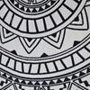 Alfombra de Piso Redonda Tejida con Hilo de Algodón Estampada Artesanal Moderna Simple para Sala de Estar Universal para Cuatro Estaciones Fabricante Venta al por Mayor