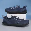 Nuevos zapatos de agua transfronterizos para hombre y mujer, con diseños antideslizantes, resistentes al desgaste, transpirables y de suela blanda, adecuados para actividades de playa, vadear, deportes al aire libre y fitness