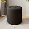 Taburete Pequeño para Uso en Casa, Taburete Bajo, Banco Pequeño para Sala de Estar, Taburete Pequeño para Sentarse, Taburete para Sofá, Taburete Redondo para Sentarse Largo Tiempo, Silla Pequeña Cómoda, Taburete para Cambiarse los Zapatos