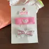 Presilhas de Cabelo com Laços Coloridos para Primavera e Verão para Crianças, Presilhas Fofas de Xadrez e Renda para Franja Lateral, Presilhas de Cabelo para Meninas