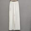 Pantalones casuales de terciopelo con estilo para hermana mayor de Simeng, pantalones drapeados con abertura y pierna ancha.
