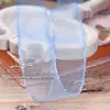 Cinta Coreana de Doble Cara con Púas Hilo de Nieve Cinta para el Cabello Accesorios DIY Material Empaque Accesorios para Ropa Cinta de Cebolla Plateada Fantasía