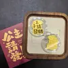 Pegatina para Teléfono de Oro Puro 999, "Princesa, Por Favor Hazte Rica," Atrae Riqueza, Fortuna Rápida, Regalo Popular, Venta al por Mayor desde el Fabricante, Caja de Regalo Pequeña