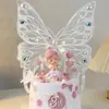 Cola Macia Estéreo Coração Decoração de Bolo Plug-In Cartão 520 Dia dos Namorados Casamento Confissão Decoração de Confeitaria Suprimentos