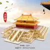Puzzle de Madera 3D de Gran Venta Modelo de Edificio Antiguo Juguete Educativo de Ensamblaje Manual Adorno para Puestos Callejeros