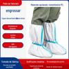Cobre Botas de Isolamento Protetor Descartável de Tubo Longo e Alto Tiras de Filme Impermeáveis Respiráveis Plástico Transparente Cobre Botas Fábrica