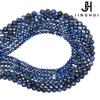 Jinghui Accesorios para joyería DIY hechos a mano semiacabados cristal cristal verde natural oro cristal tallado cuentas redondas 2m-4m joyería cuentas sueltas