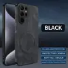 Capa para Celular Samsung Galaxy S26 S26Plus Couro Liso Padrão Nappa Magnética S26Ultra Cobertura Total Proteção Anti-Queda