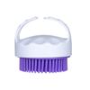 Masaje Portátil Limpieza Cepillo de Champú Silicona Cabezal Cepillo para Cabello Hogar Bebé Cabello No Daña el Cabello Limpieza Cepillo de Baño