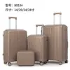 Processamento e Personalização de Nova Mala de Bordo Universal com Rodas Silenciosas, Mala Trolley Pequena e Leve para Homens na Moda, Mala de Viagem por Atacado