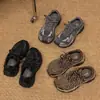 Zapatillas de plataforma de malla de cuero suave estilo europeo con estampado de leopardo para mujer, nueva colección otoño 2026, calzado deportivo casual cómodo y versátil