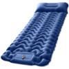 Colchón Inflable para Exteriores, Ligero y Portátil, Impermeable a la Humedad para Camping, Esterilla Inflable Plegable e Impermeable para Tienda de Campaña y Siesta en el Coche